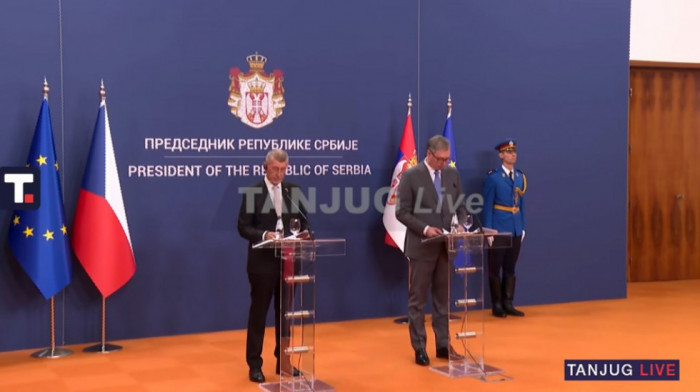 IZJAVE ZA MEDIJE VUČIĆA I BABIŠA Vučić: Hvala vam i za nas je čast što smo mogli da vas ugostimo