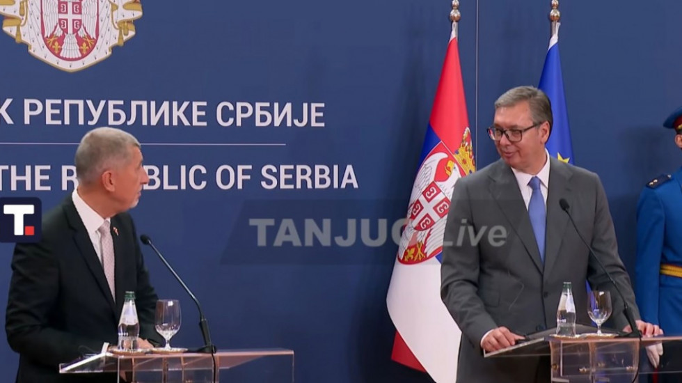 Vučić i Babiš govorili o produbljivanju saradnje: Razmena za 12 godina skočila 6 puta, na 2,4 milijarde evra
