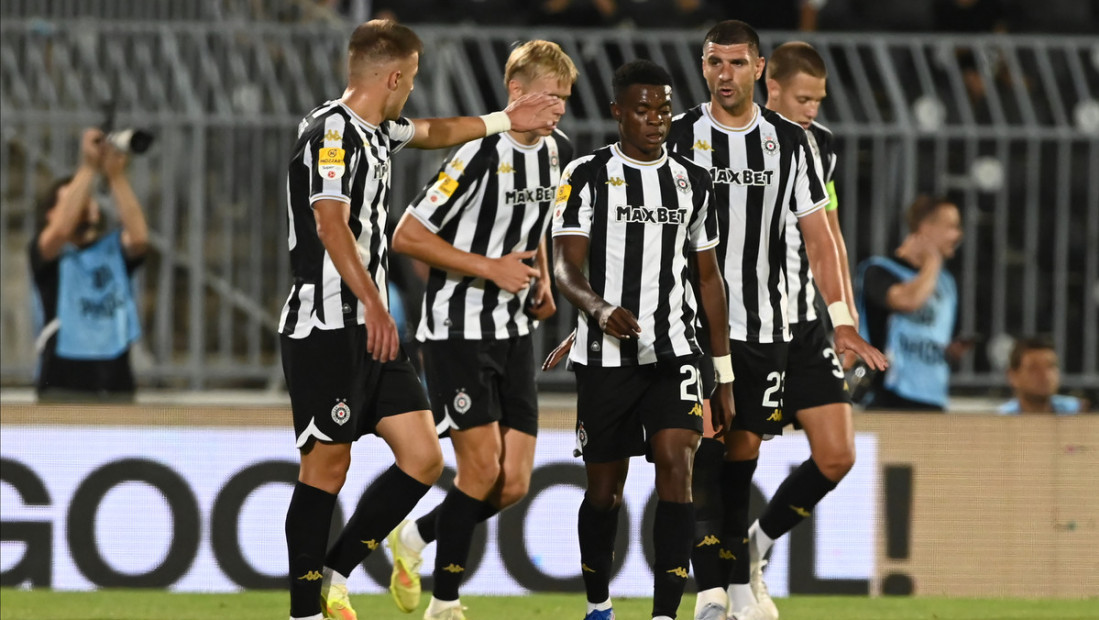 Ubedljiv start evropskih kvalifikcija: Partizan ispratio Unu Štrasen sa četiri gola u mreži