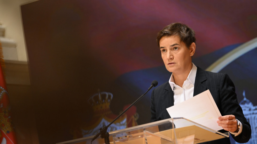 Brnabić: Deo javnosti osudio sve što je rekla bivša tužiteljka Paunović, osim napada na Vučića