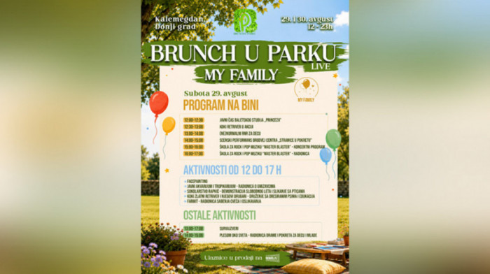 Brunch u parku nudi najveću avanturu za najmlađe ovog leta