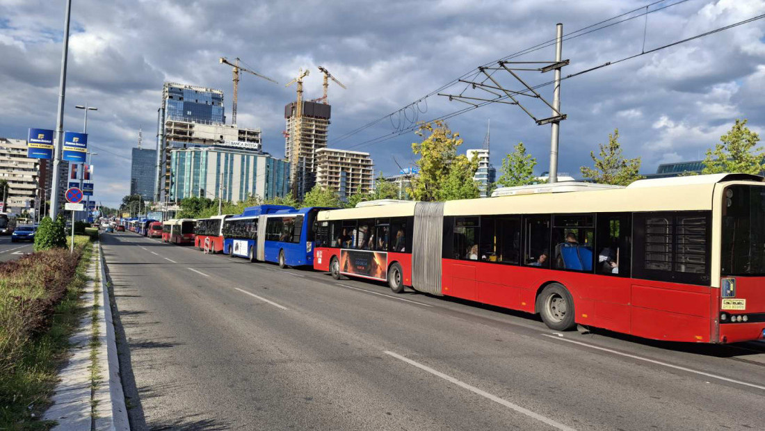 Izmene na linijama 25 i 25P zbog radova u Kruševačkoj, linija 22 privremeno ukinuta