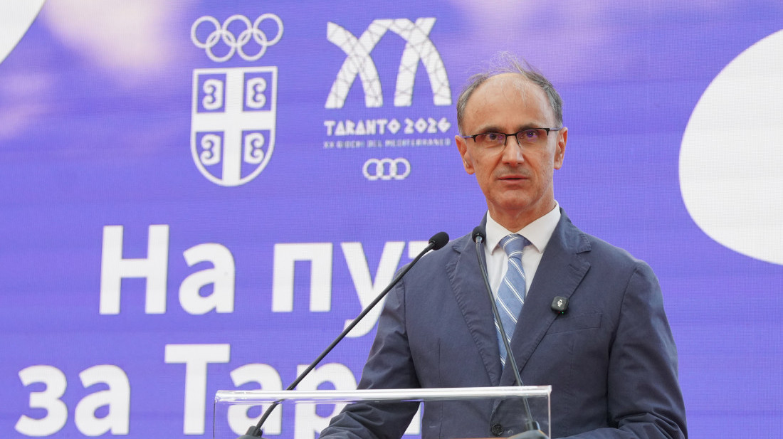 Macut poželeo uspeh timu Srbije pred odlazak na Mediteranske igre: Pokažite svoj talenat i rad