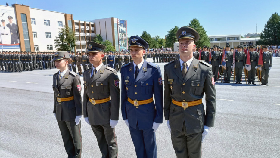 Održana svečanost povodom promocije najmlađih oficira vojske