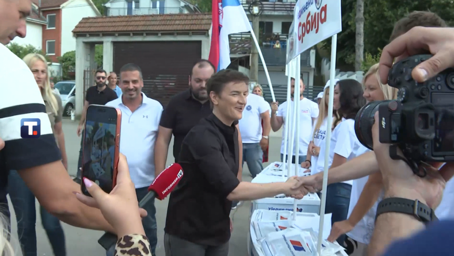 Brnabić u Leštanima: Sledeći izbori su najvažniji u istoriji Srbije