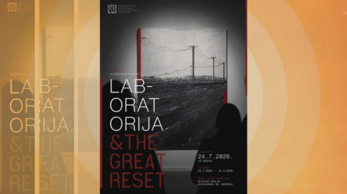"LAB-oratorija & The Great Reset": Izložba Slobodana Vidovića u Salonu Muzeja grada Beograda (VIDEO)