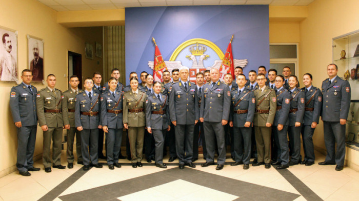 Najmlađi oficiri primljeni na dužnosti u Vojsci Srbije