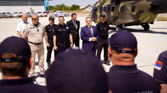 Dačić: Sektor za vanredne situacije dobija 435 novih vatrogasaca, cilj 4.000 pripadnika do kraja godine