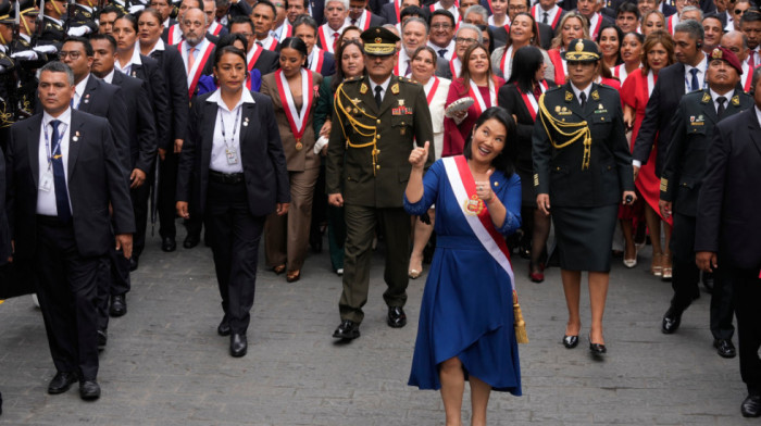 Keiko Fudžimori položila zakletvu, postala prva žena predsednica Perua (FOTO)