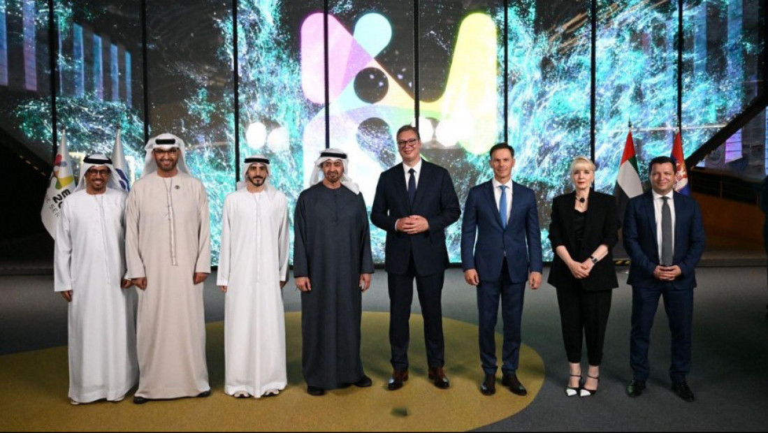 Vučić predstavio predsedniku UAE viziju Srbije za EXPO 2027, priredio večeru u njegovu čast (VIDEO)
