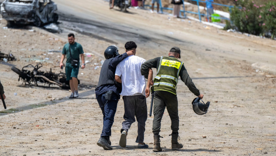 Novi pokušaj upada na granični prelaz Melilja: Migranti rasterivani suzavcem