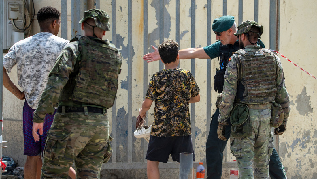 Sprečen novi pokušaj masovnog prelaska migranata iz Maroka u Seutu