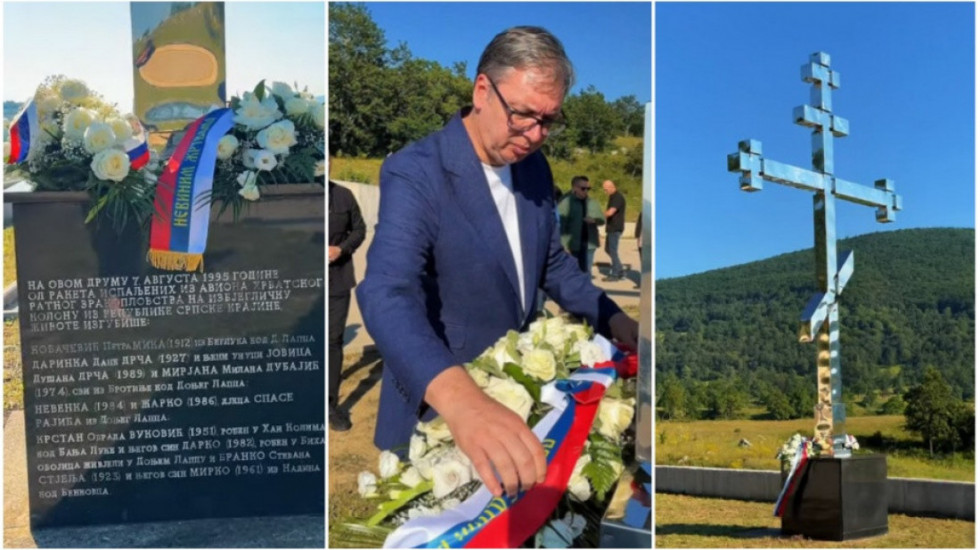Vučić na Petrovačkoj cesti: Obaveza da stradali nikada ne budu zaboravljeni (VIDEO)