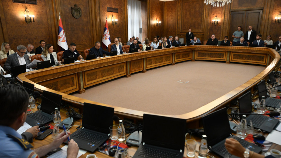 Počela sednica Štaba za vanredne situacije