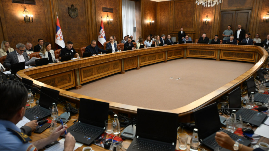 Počela sednica Štaba za vanredne situacije