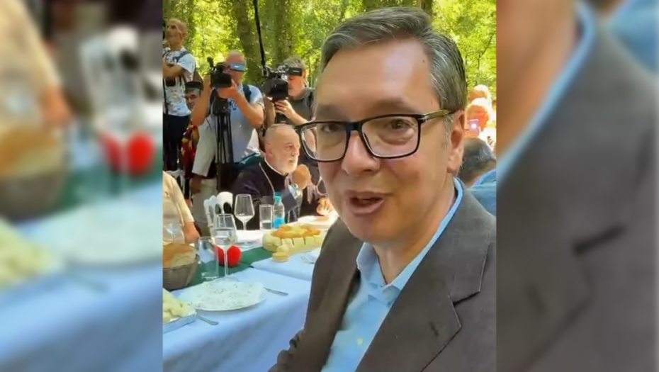 Vučić prvi predsednik Srbije u poseti Janju: Neko živi za Severinu, a ja za svoj narod (VIDEO)