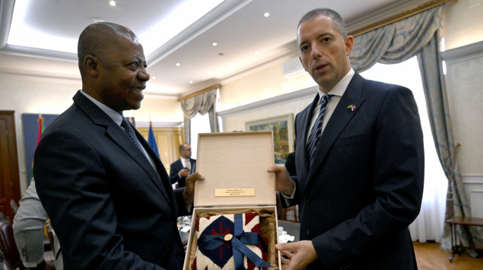 Đurić s premijerom Sao Tome i Prinsipe o bilateralnim odnosima i unapređenju saradnje
