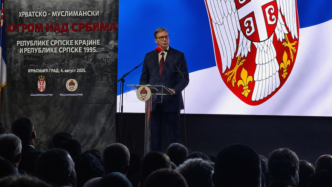 Vučić: Nikada više nigde neće biti Oluje, Srbija dovoljna snažna da zaštiti svoj narod