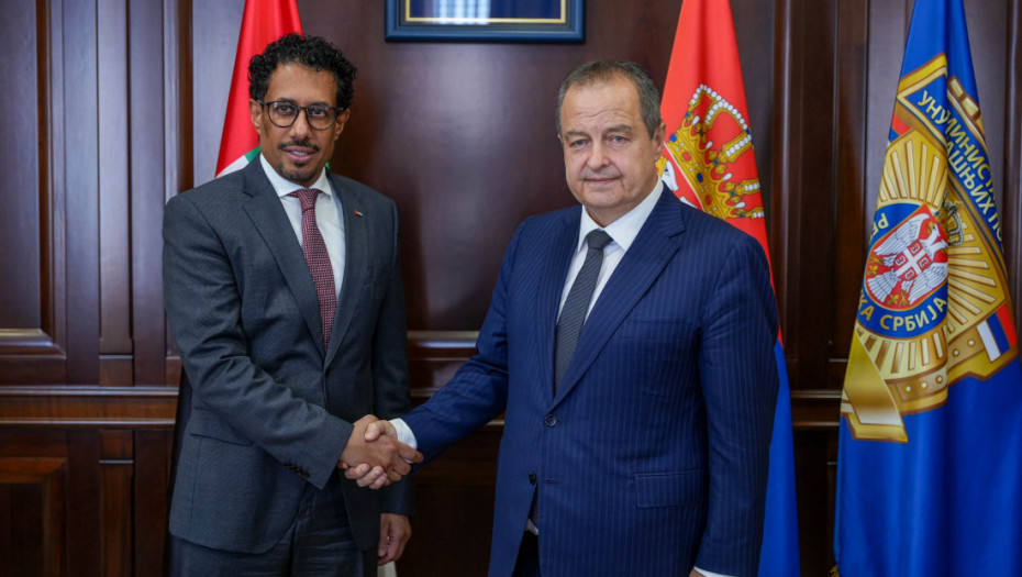 Dačić i ambasador UAE razmatrali unapređenje sporazuma o priznavanju vozačkih dozvola