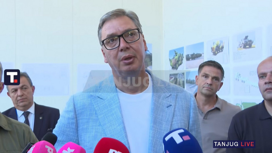 Vučić o srpskoj namenskoj industriji: "I dalje proizvodimo ono što mnogi drugi ne mogu"