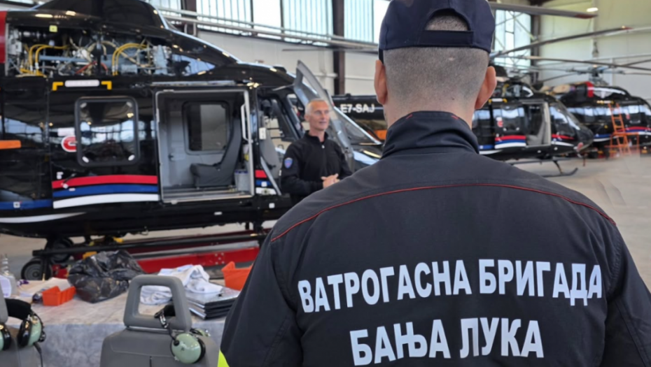 Požar kod Laktaša: Vatra pretila da zahvati kuće, meštani hitno evakuisani