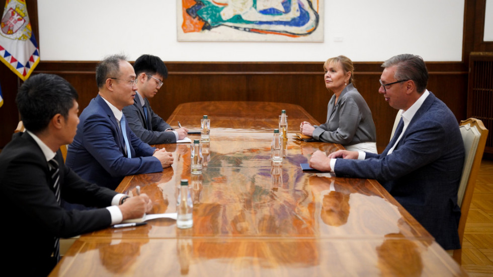 Vučić sa Li Mingom o novim projektima i situaciji na KiM