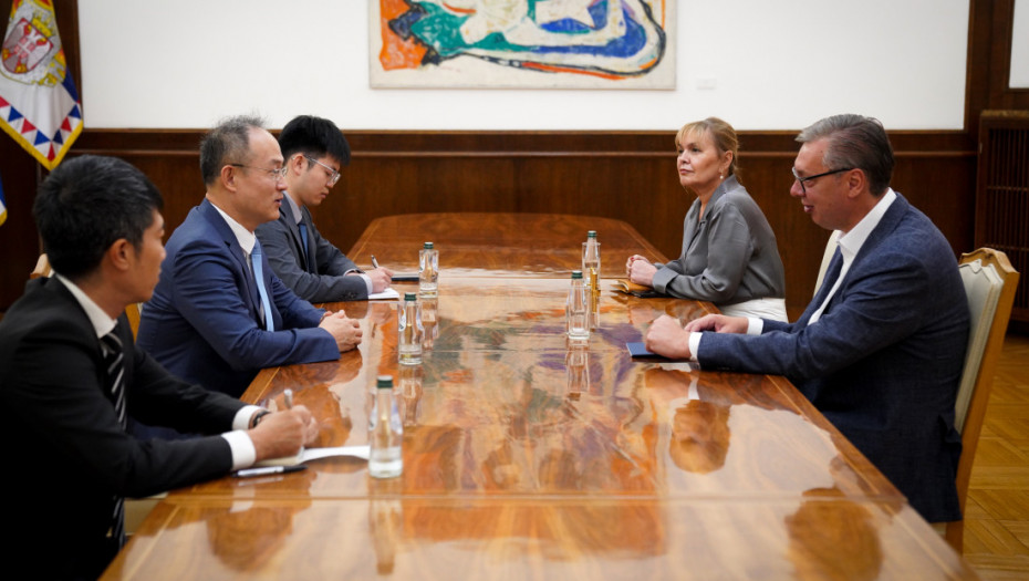Vučić sa Li Mingom o novim projektima i situaciji na KiM