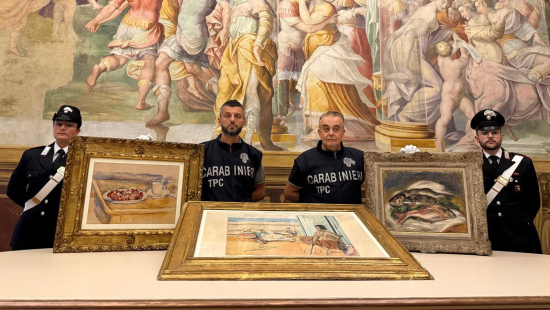 Italijanska policija pronašla ukradene slike Sezana, Renoara i Matisa