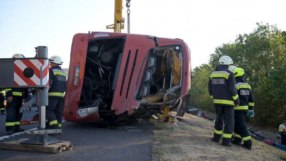 Protiv vozača autobusa u Mađarskoj pokrenut postupak zbog nesreće u kojoj je poginulo 12 ljudi