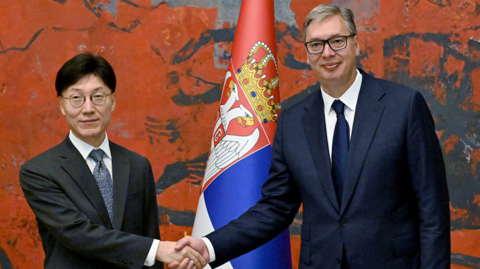 Vučić primio akreditivna pisma novoimenovanog ambasadora Republike Koreje, Alžira i Kazahstana