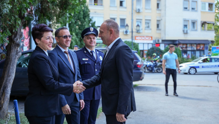 Direktor policije Dragan Vasiljević u Novom Sadu: Bezbednosna situacija zadovoljavajuća
