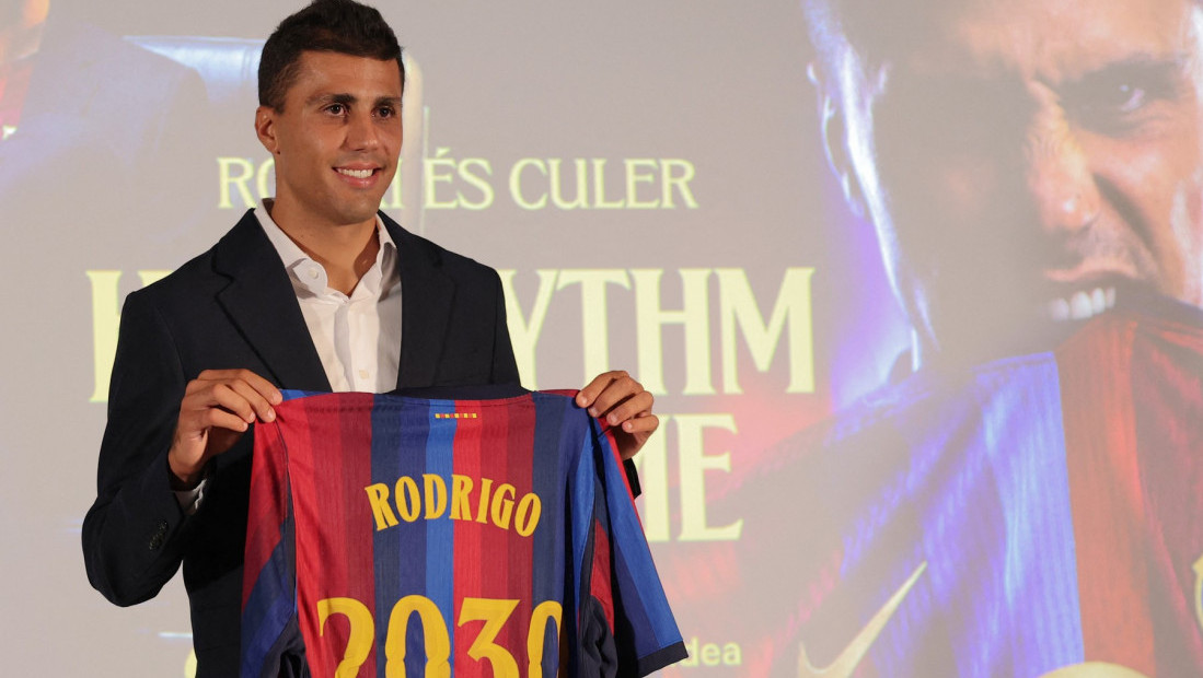 Rodri promovisan u Barseloni: Ovaj klub je "razumevanje fudbala"