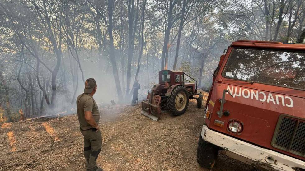 Požar na Ravnoj Gori: Vatra zahvatila oko 10 hektara, angažovani vatrogasci iz četiri grada