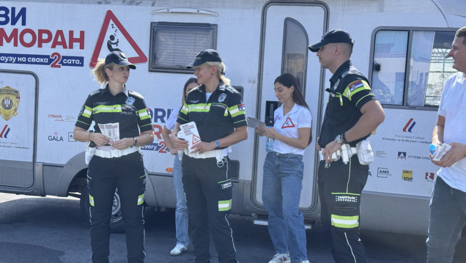 Krećete na more? Policija ima važno upozorenje: Evo šta nikako ne smete da radite kad vas savlada umor