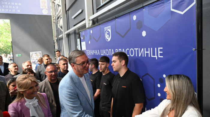 Vučić u Vlasotincu: Otvara se Trening centar za dualno obrazovanje