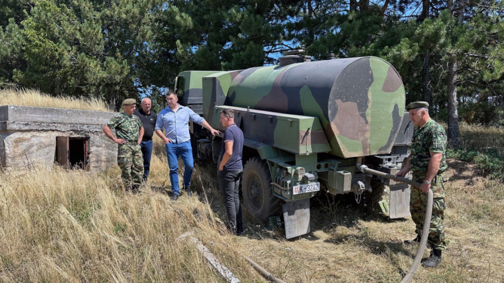 Vojska Srbije pomaže u vodosnabdevanju stanovništva