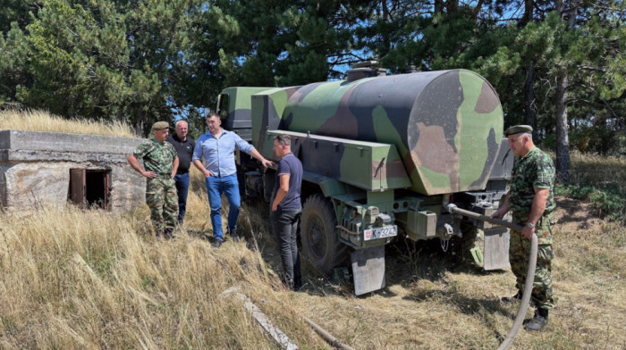 Vojska Srbije pomaže u vodosnabdevanju stanovništva