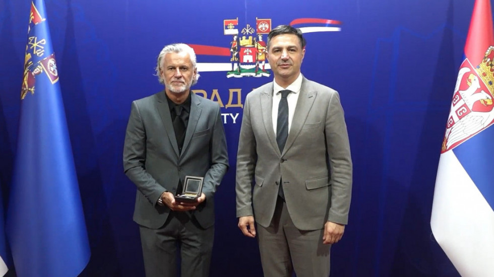 Gradonačelnik Niša ugostio glumca Džeka Dimića u Gradskoj kući