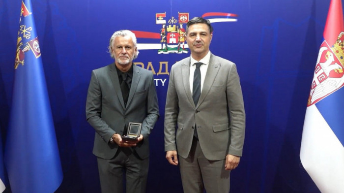 Gradonačelnik Niša ugostio glumca Džeka Dimića u Gradskoj kući