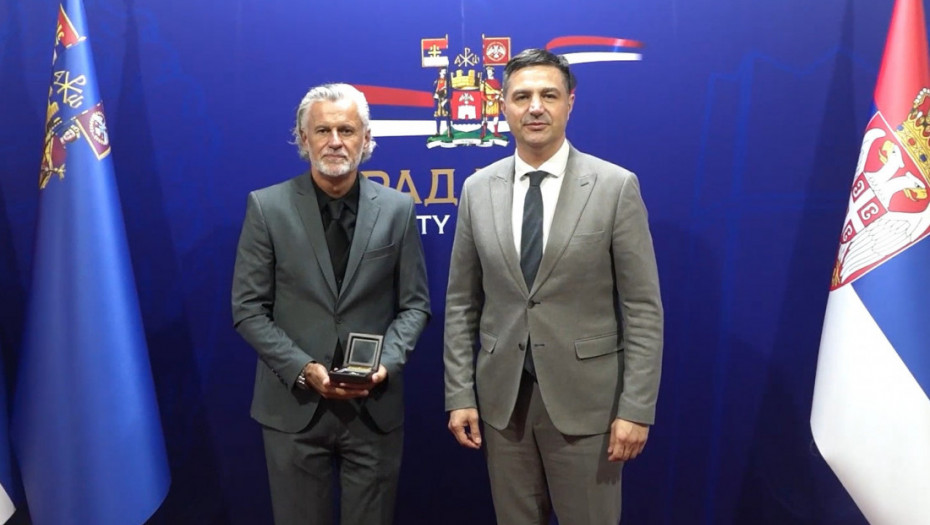 Gradonačelnik Niša ugostio glumca Džeka Dimića u Gradskoj kući