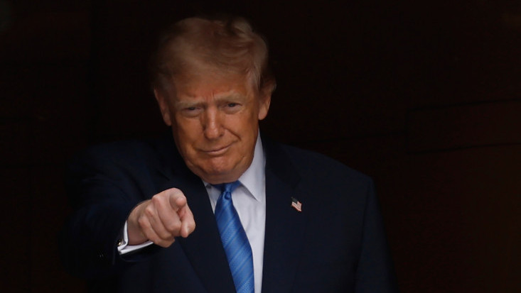 Tramp objavio snimak naoružanih kanadskih gusaka koje patroliraju "Jezerom Amerika"