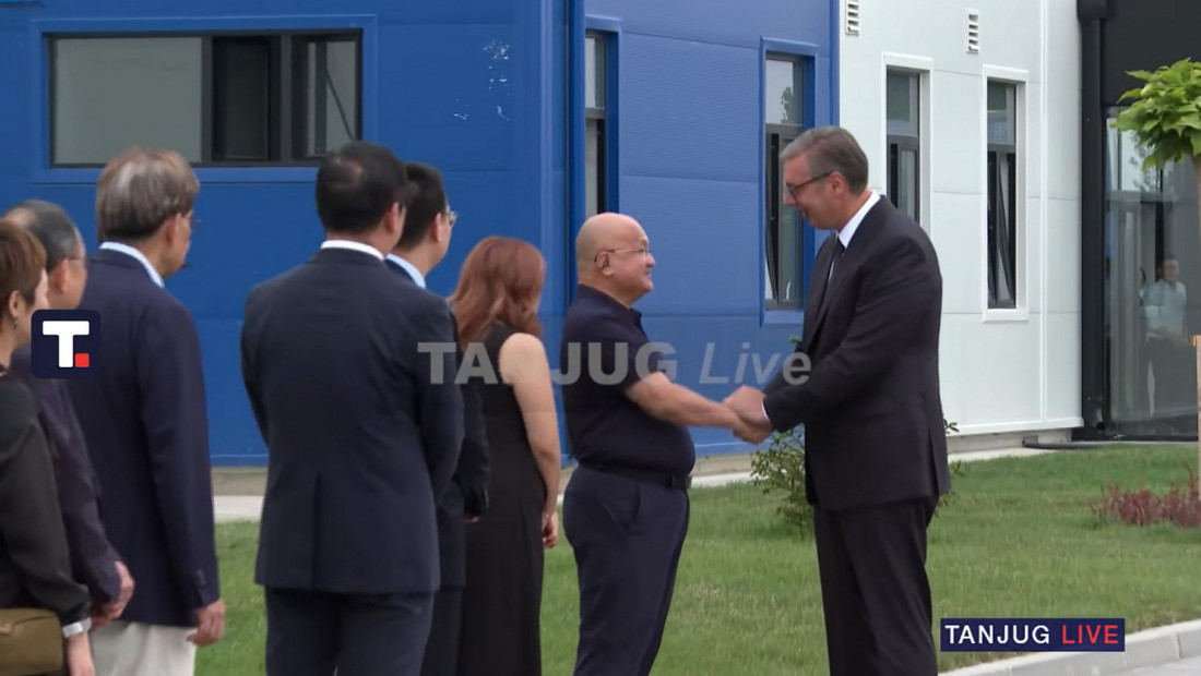 Vučić u Šapcu na otvaranju prve fabrike humanoidnih robota u Srbiji