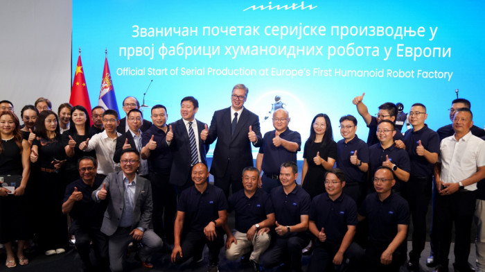 Vučić u Šapcu na otvaranju prve fabrike humanoidnih robota: Srbija je danas iskoračila u budućnost