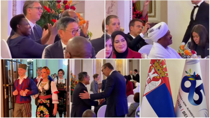 Svečana večera u čast 65 godina Pokreta nesvrstanih, domaćin predsednik Vučić (VIDEO)