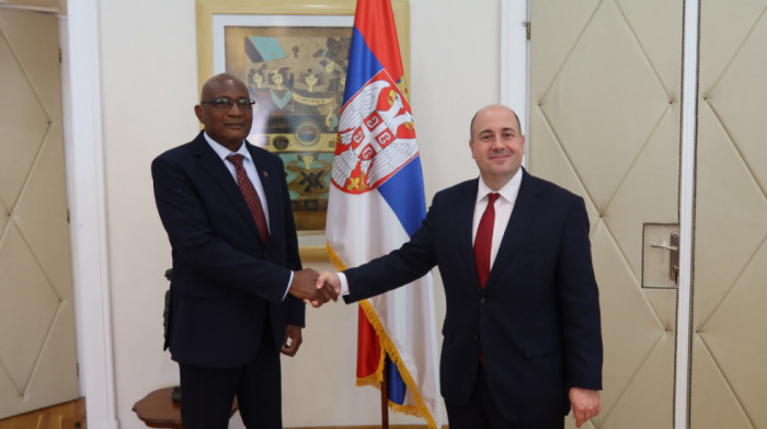 Kozarev sa ministrom odbrane Sao Tome i Prinsipe o unapređenju bilateralnih odnosa