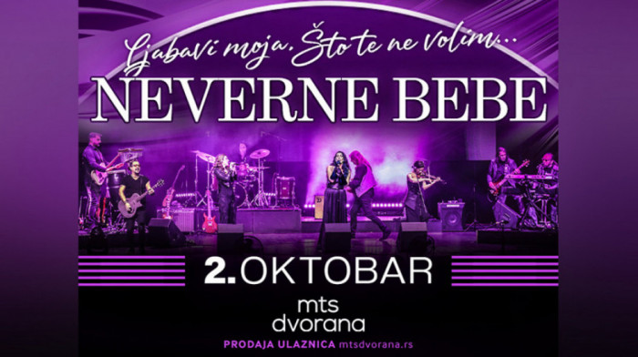Grupa Neverne bebe na originalan način najavila predstojeći koncert u MTS Dvorani