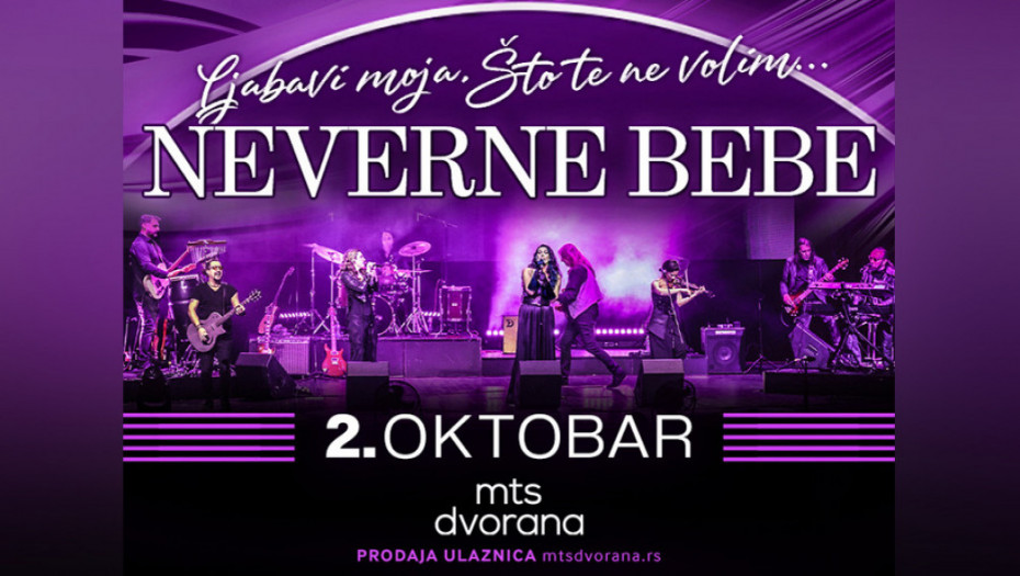 Grupa Neverne bebe na originalan način najavila predstojeći koncert u MTS Dvorani
