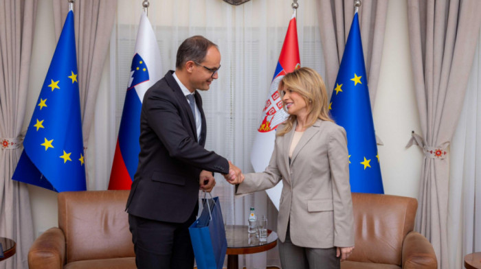 Stamenkovski sa Logarom: Slovenija vidi EXPO 2027 kao novu šansu za ulaganja i jačanje privrednih veza sa Srbijom