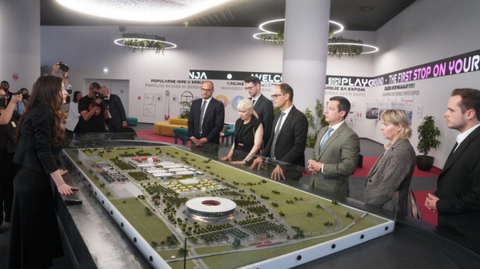 Jagoda Lazarević i delegacija Slovenije posetili gradilište Ekspo 2027