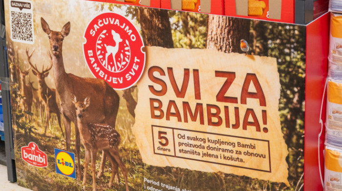 Bambi i Lidl pokreću društveno odgovornu kampanju "Sačuvajmo Bambijev svet" za zaštitu biodiverziteta na Fruškoj gori